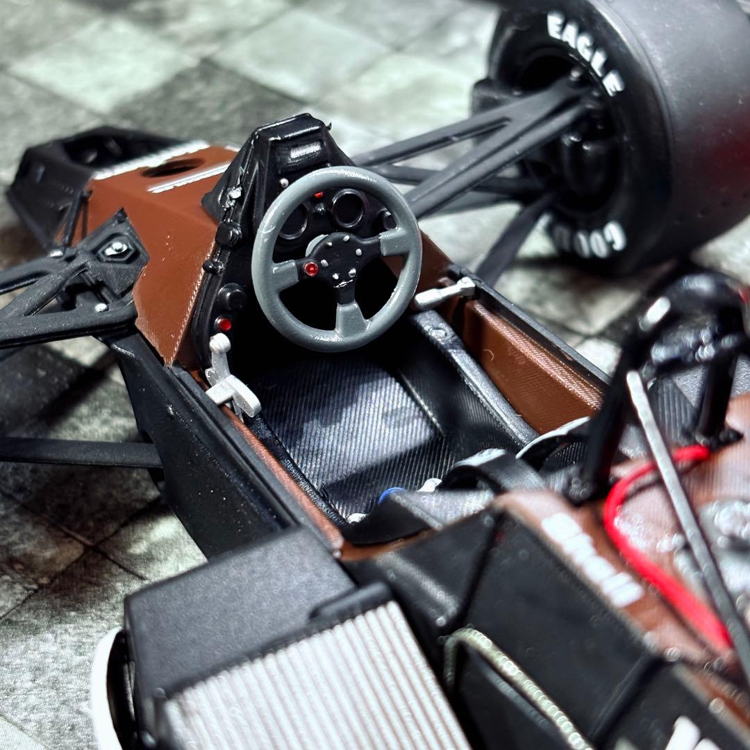 ワンオフカスタム 1/18 Solido マクラーレン MP4/2B 1985