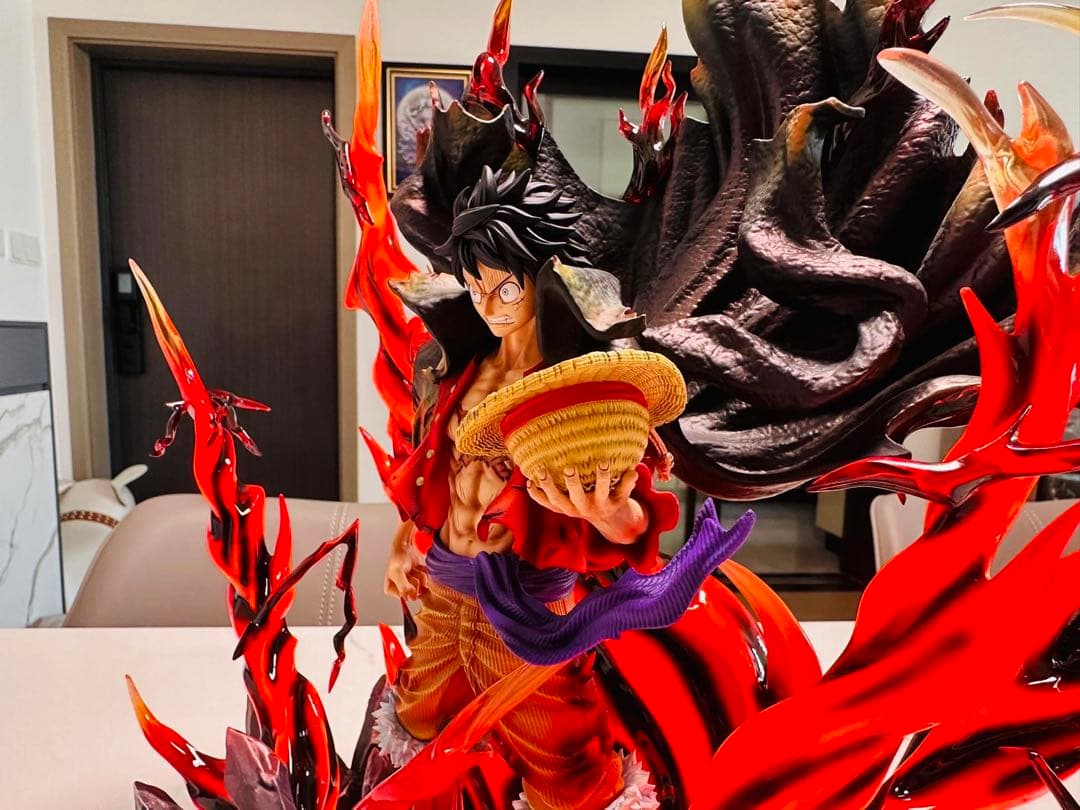 ワンピース ルフィ【覇王色覇気】 ガレージキット フィギュア POP1/8サイズ