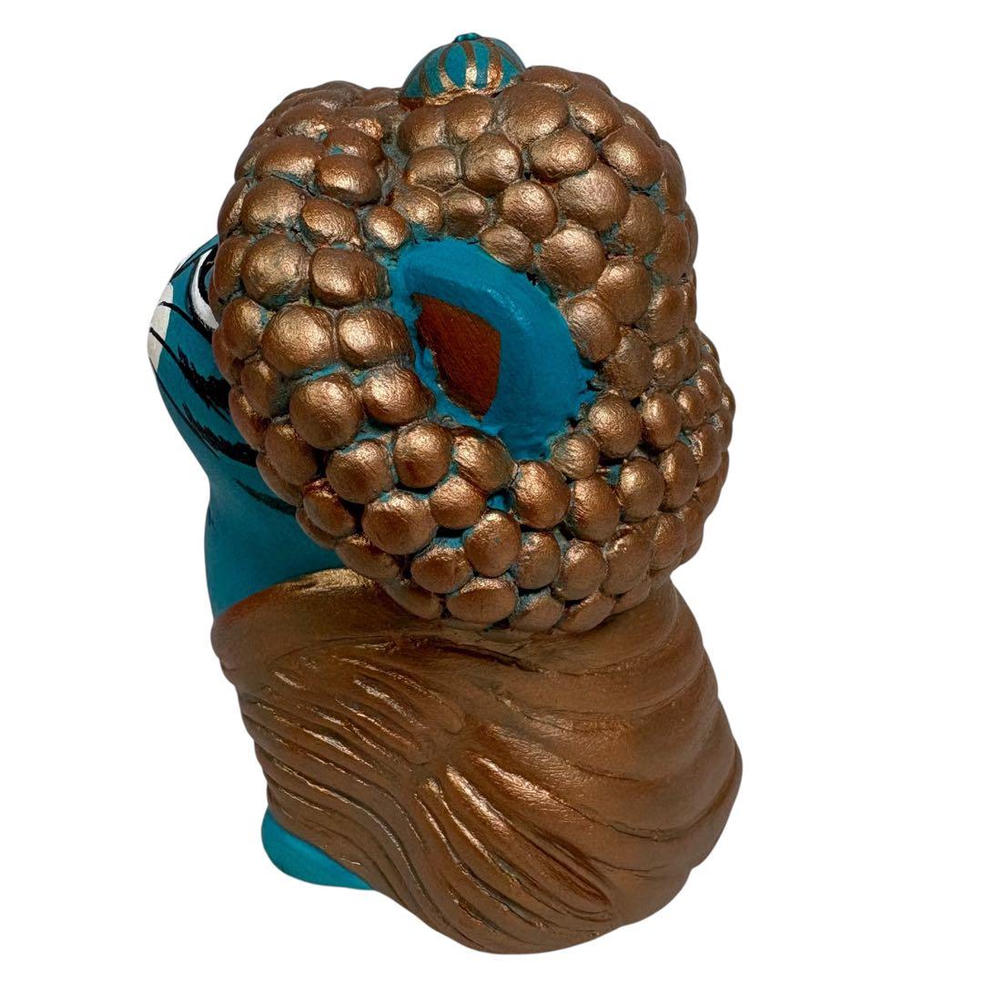 希少品】エサシトモコ コネコッチ 五劫思惟仏猫 陶土 仏ニャン