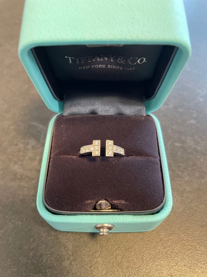 【Mai】ティファニーT ダイヤモンドワイヤーリング