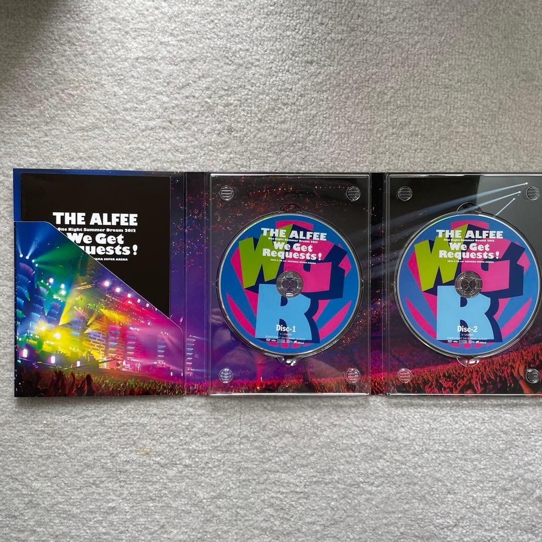 THE ALFEE WE GET REQUESTS！ DVD DVD パンフ【THE ALFEE 2012 We Get