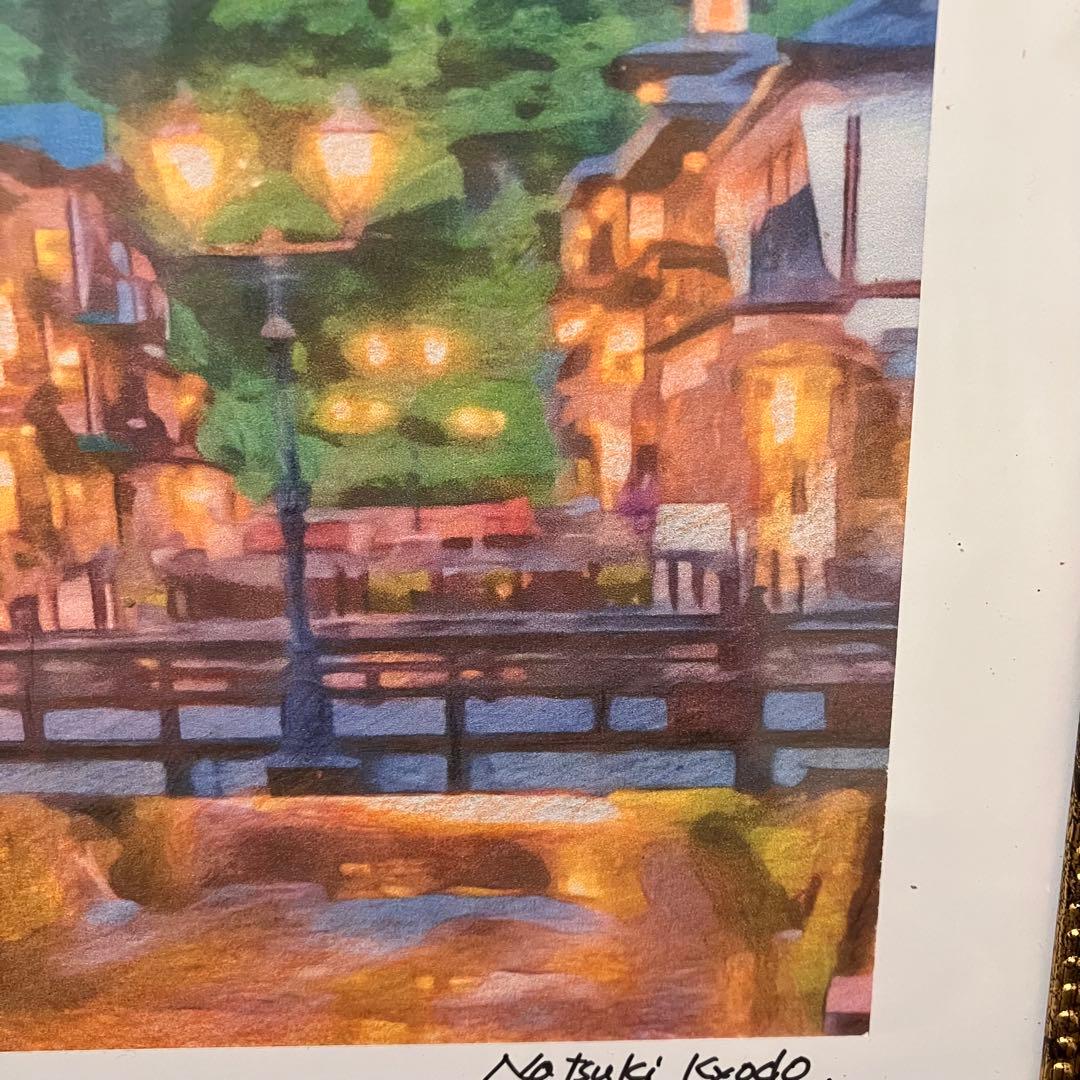 ジブリアート14 千と千尋の神隠しより「銀山温泉」32.7㎝×24.0㎝