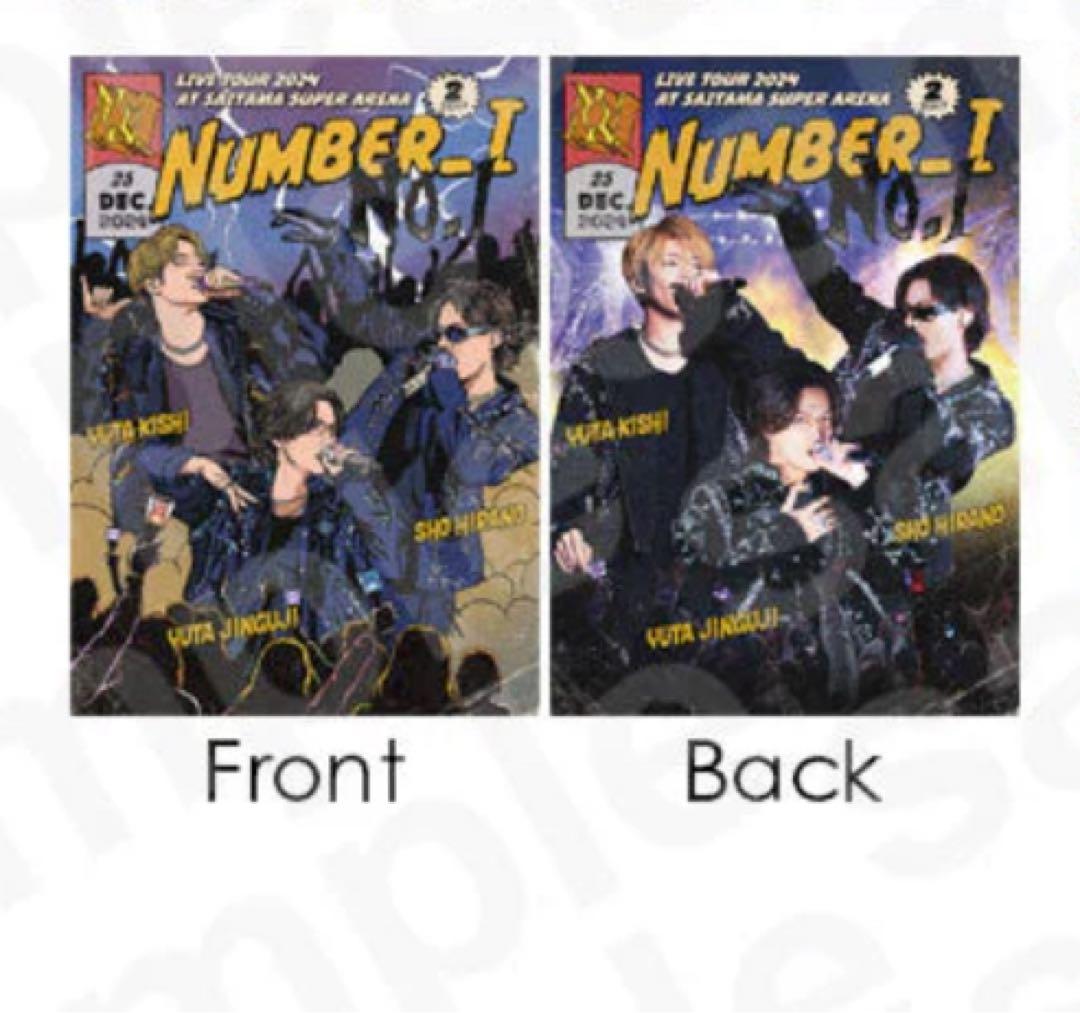 Number_i ポスター 2形態まとめ買い 特典 2024 No.Ⅰ - メルカリ