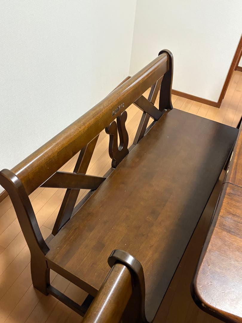 カリモク RUSTIC ダイニングテーブル 囲炉裏 ベンチ　ダイニングチェア