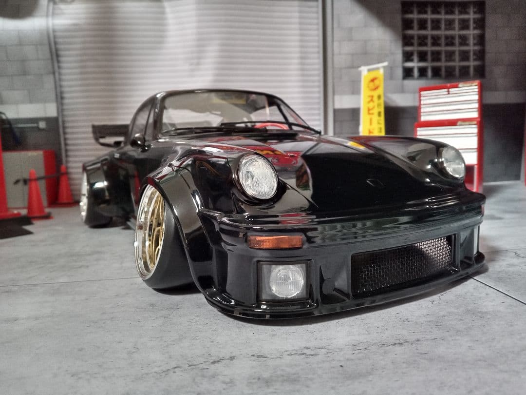 ポルシェ934RSTURBO改 湾岸ミッドナイト ブラックバード仕様