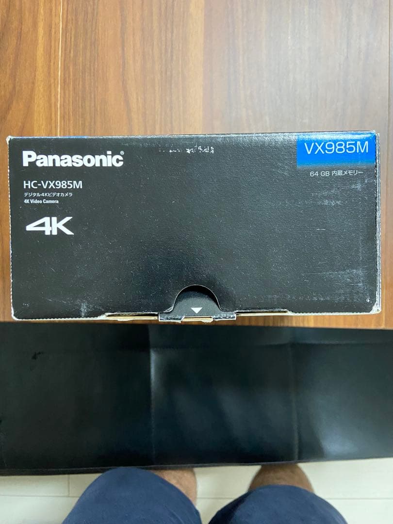 【ジャンク品】Panasonic HC-VX985M 4Kビデオカメラ本体