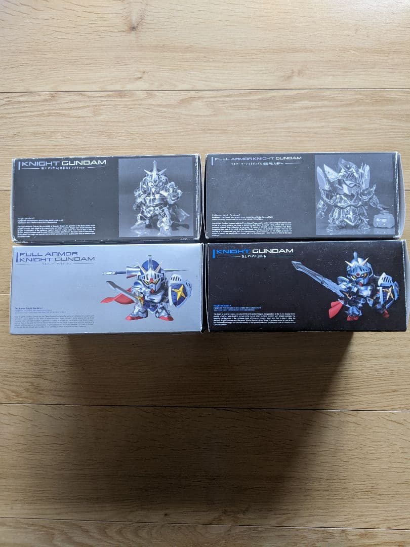 1/23まで　SDX　ナイトガンダム　4体セット