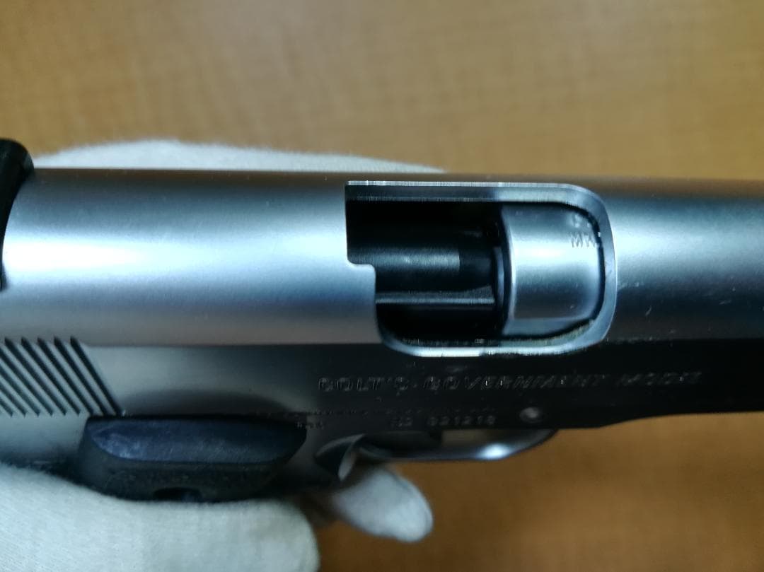 ⊕国際　ガバメントシルバーガスガン★ジャンク