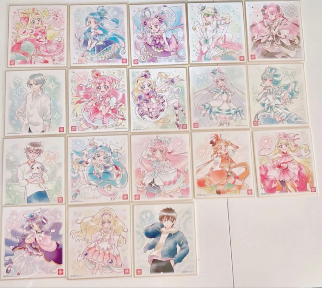 プリキュア 色紙ART7 全18種 コンプリートセット - メルカリ