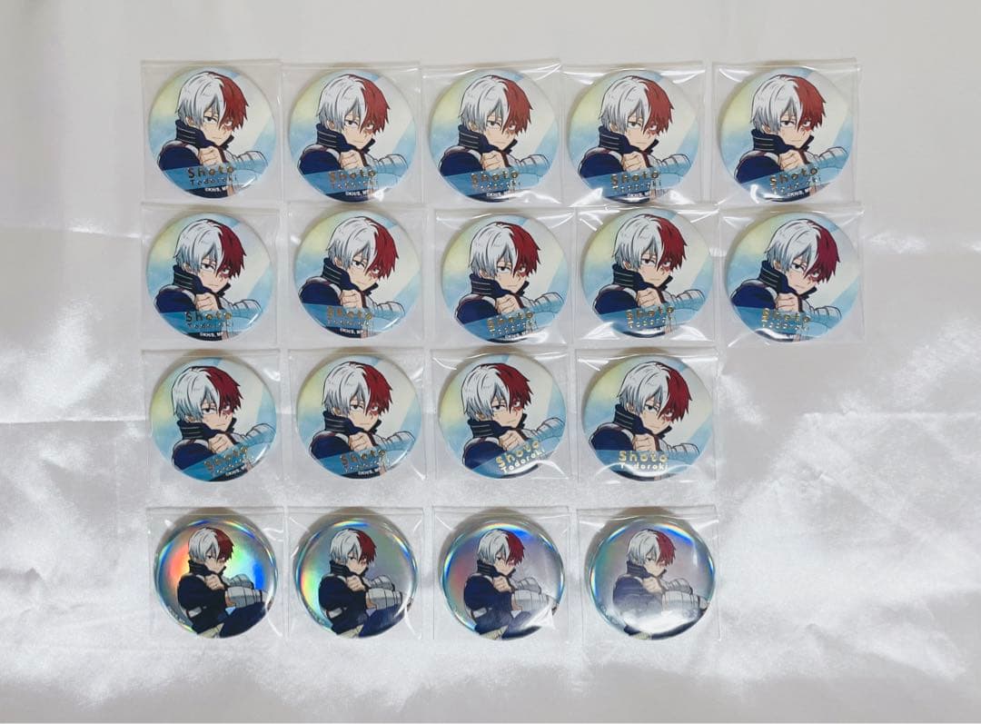 ヒロアカ 轟焦凍 休息 缶バッジ｜轟焦凍 ヒロプラ ヒーローの休息 缶