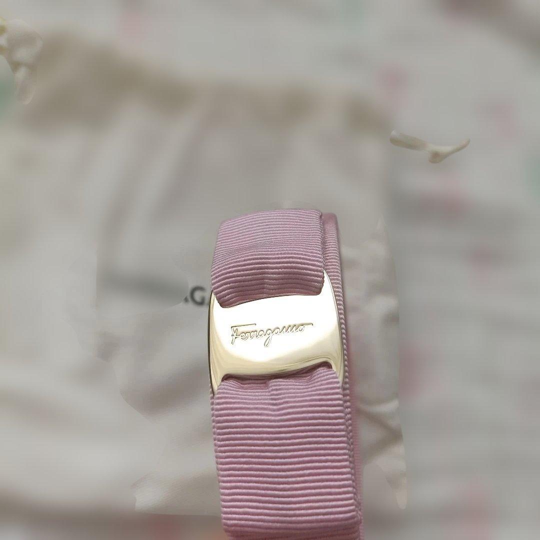 Ferragamo ピンク ヘアバンド Salvatore Ferragamo ピンク ヘアバンド