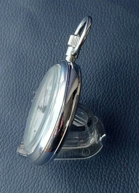 【稼働中】高崎駅100周年 記念刻印あり セイコー 懐中時計 鉄道時計 クォーツ