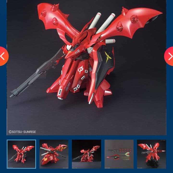 HGデストロイガンダムとHGナイチンゲール(セット売りのみ)バラ売りなし