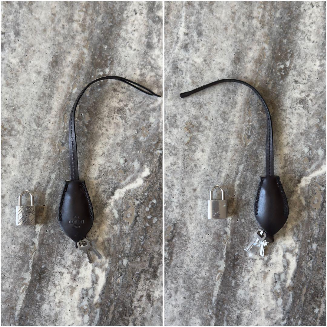 極美品 定価72.6万円 ベルルッティ エミーオ スクリットレザーブリーフケース