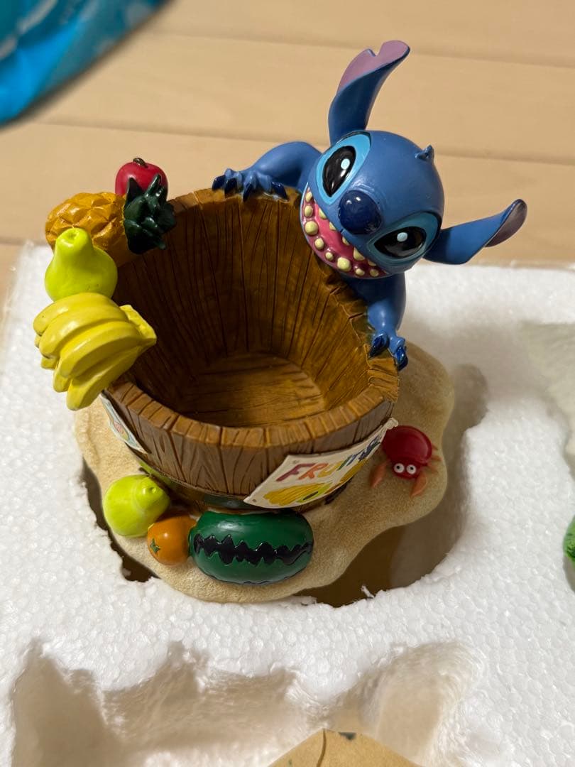 レア❕スティッチ フィギュアセット 4体 ステーショナリーセット