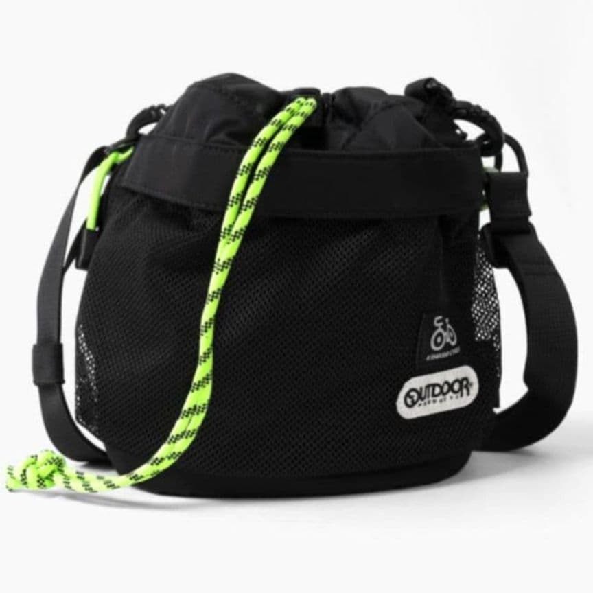 【新品】OUTDOOR PRODUCTS × 木梨サイクル コラボ巾着ショルダー