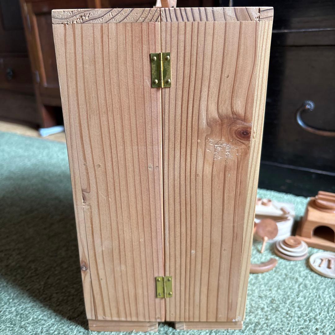 おくどさん 台所セット 台所道具一式 佐藤武志作 雛道具 おままごと 木地