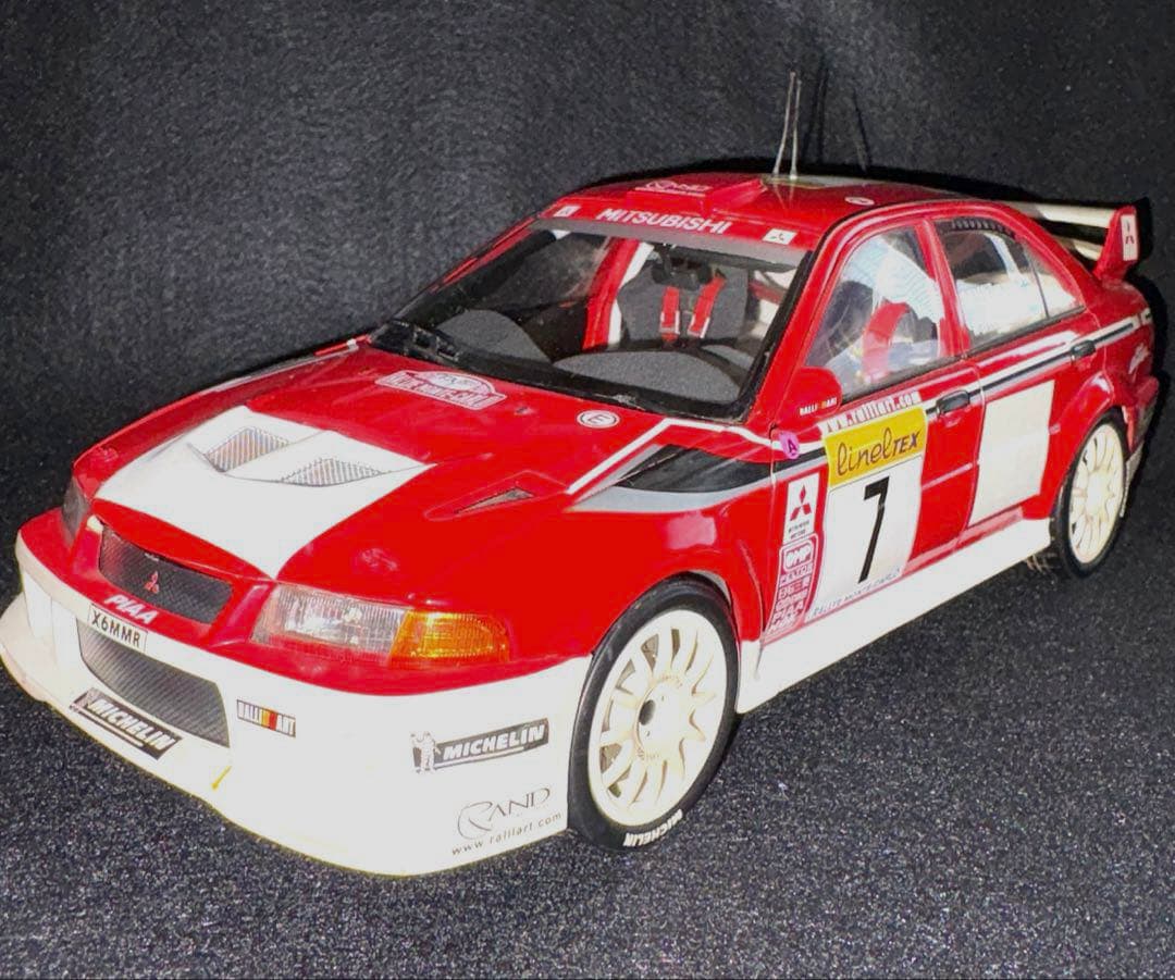 オートアート ランサーエボリューションⅥ ラリー仕様 1/18 ジャンク