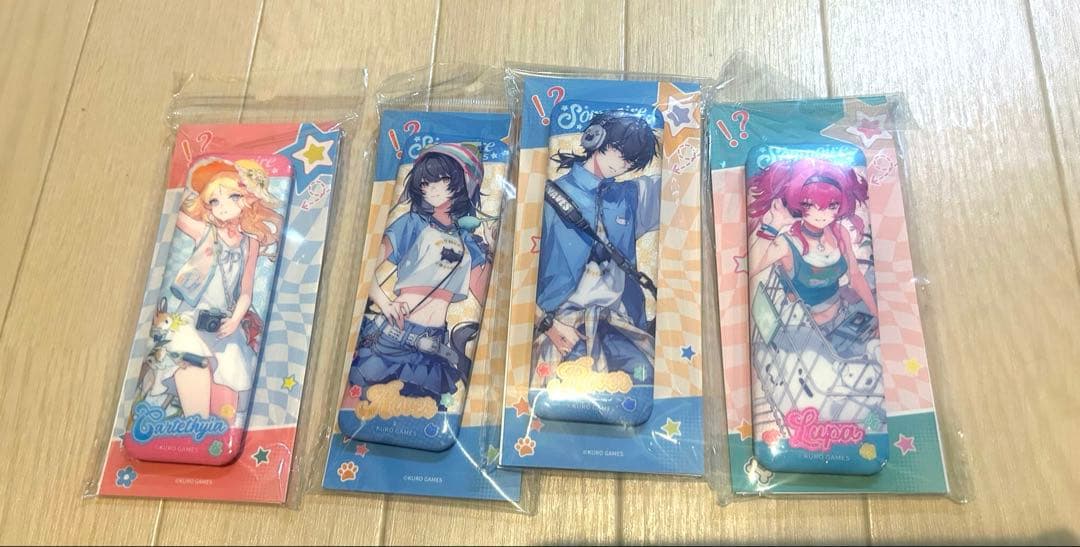 【新品未開封】鳴潮 心域エコー スクエア缶バッジ4個セット 漂泊者カルテジアルパ 鳴潮 心域エコー シリーズ スクエア缶バッジ 4個セット - メルカリ