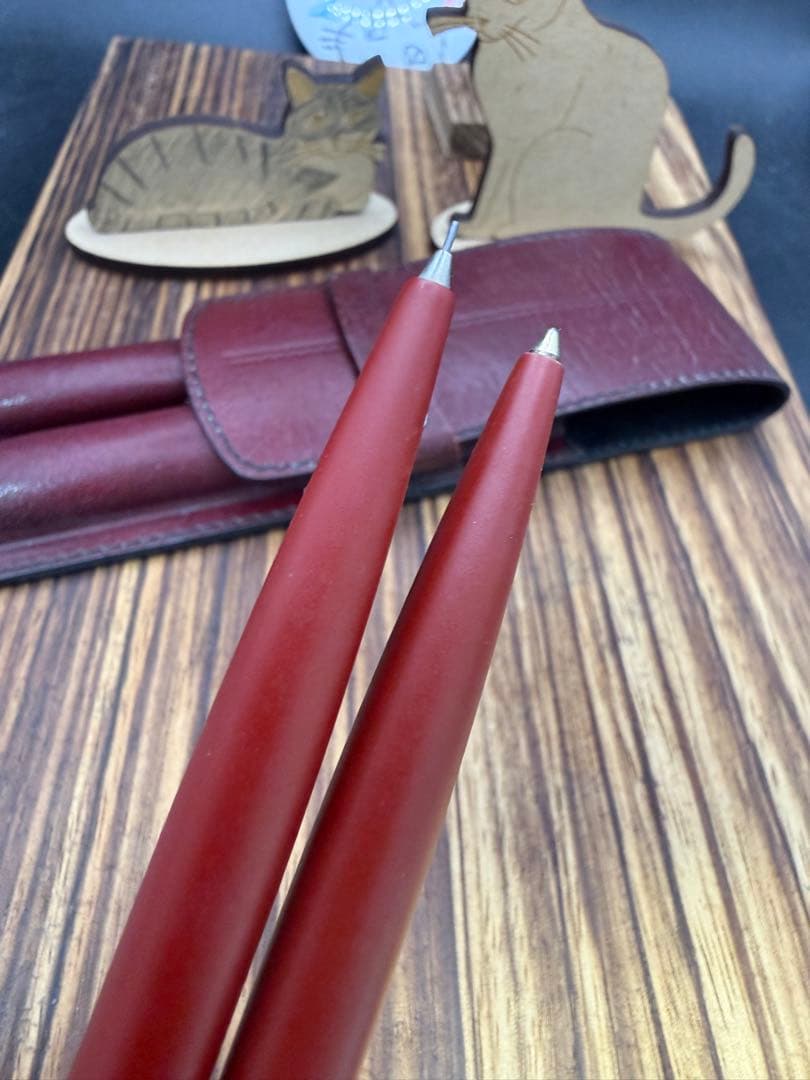 MONTBLANC スリムライン ボールペン シャーペン レッド