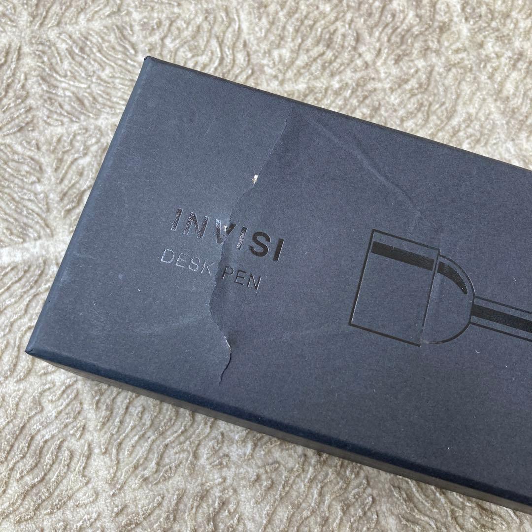 INVISI インビジ デスクペン ブラックブラス rcube アールキューブ