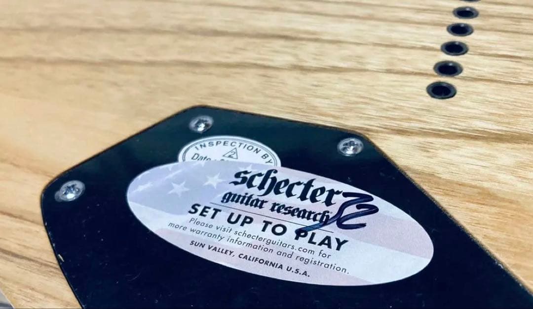 Schecter Reaper-6 Diamond series 超美品 良品