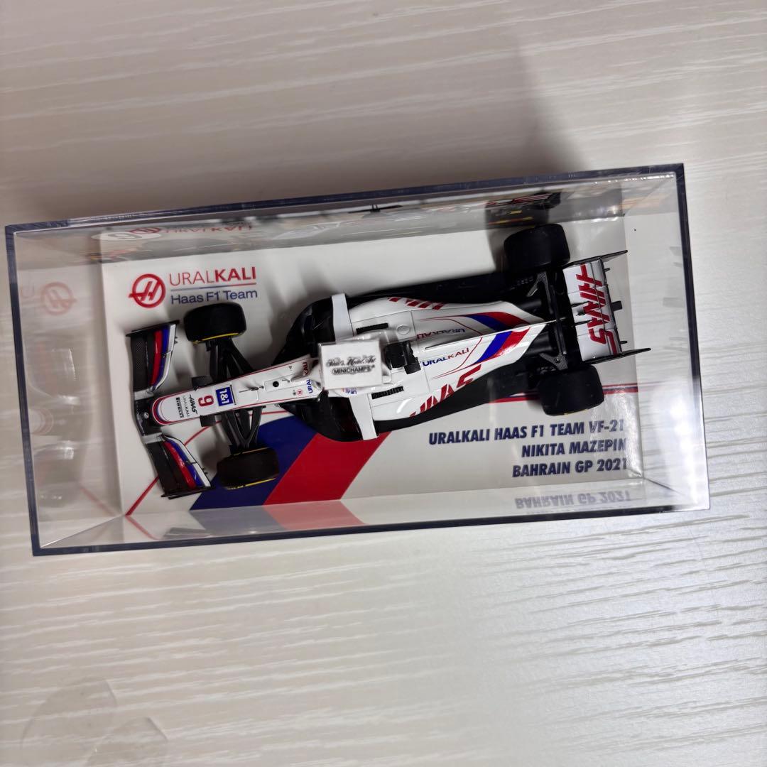 ミニチャンプス 1/43 Haas VF-21 2021 ニキータ・マゼピン