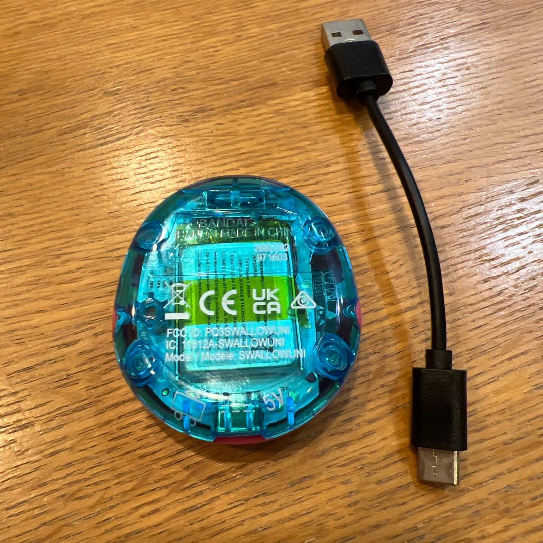 最終値下げ！　たまごっちユニ　ピンク 　「可哀想にランド」ダウンロード済み