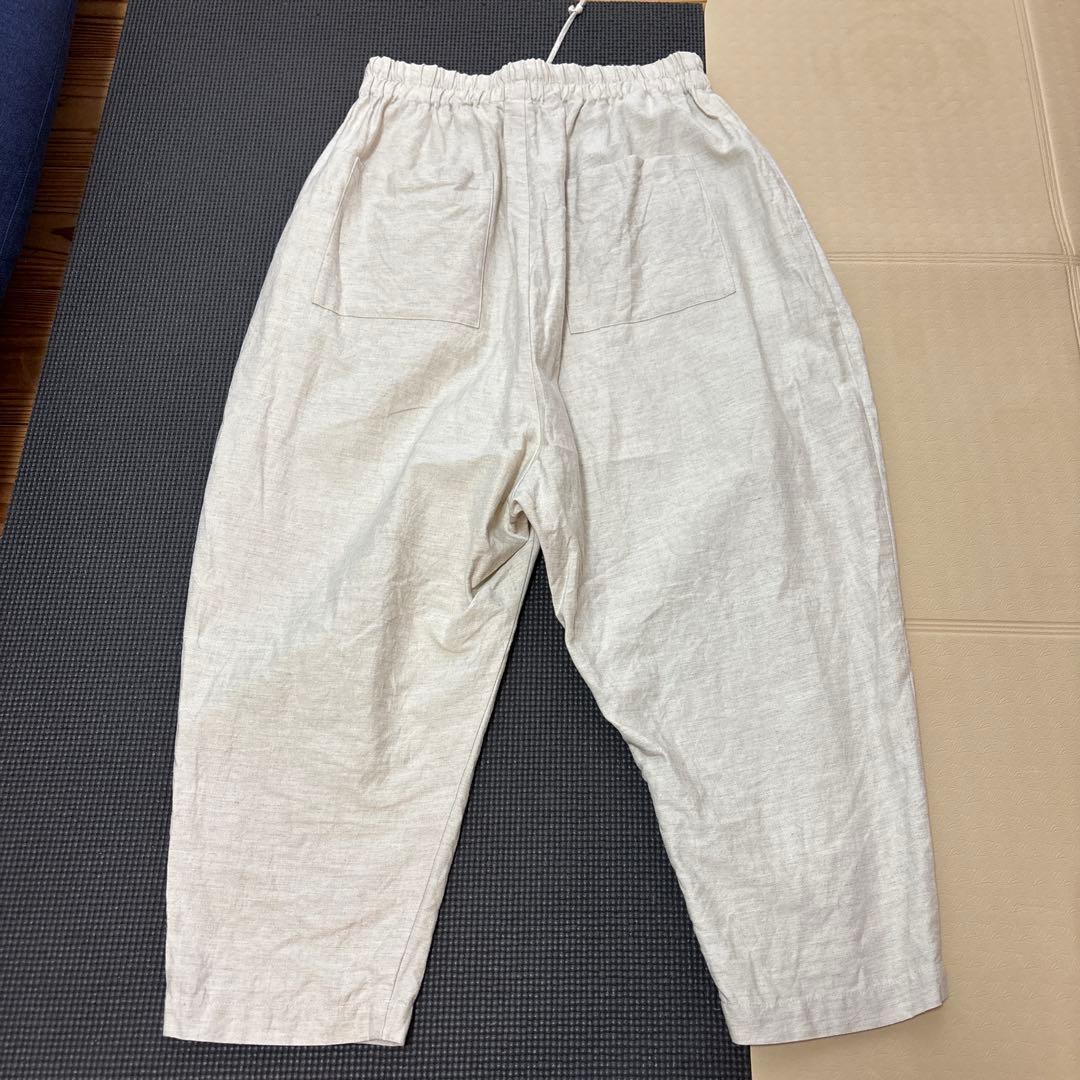 ateliernaruseアトリエナルセリネンコットンサルエルパンツ サイズ1