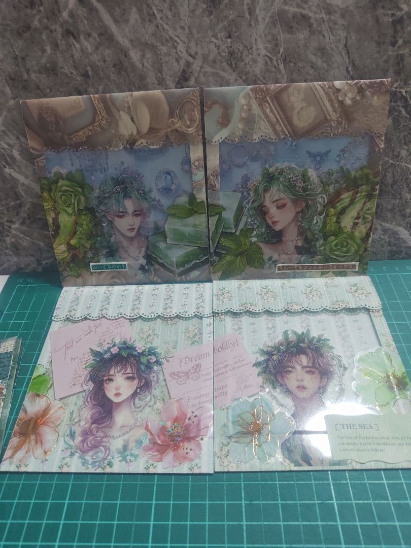 窓付き平袋4枚セット