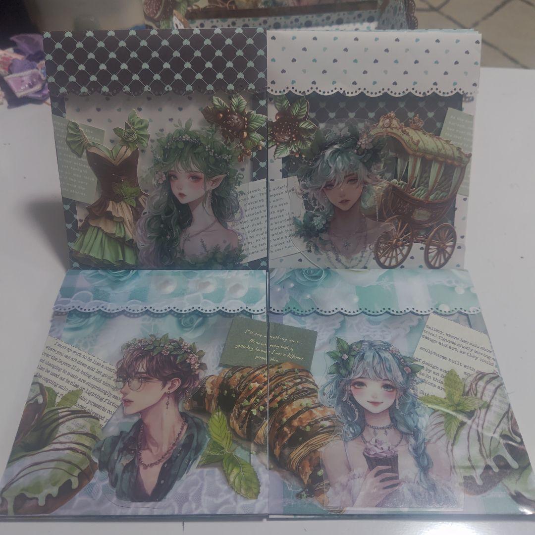 窓付き平袋4枚セット