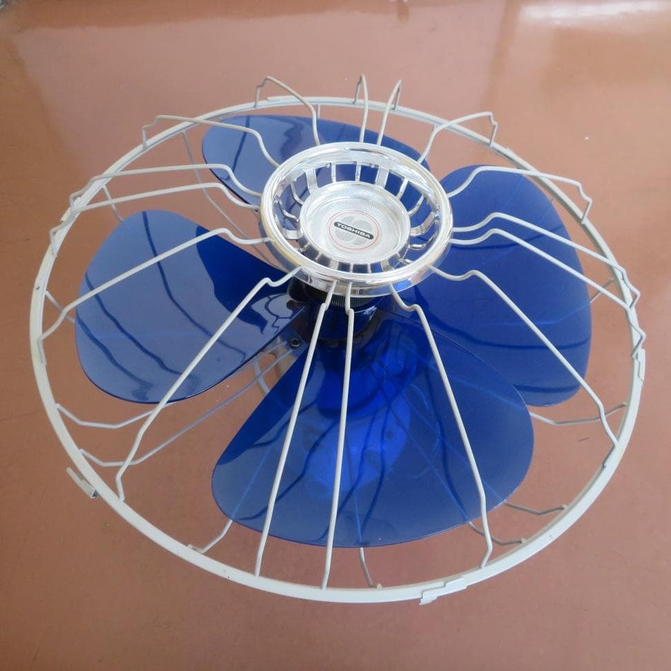 東芝天井扇風機（CT-40Y）昭和レトロ TOSHIBA 旋回扇天井扇【送料込】