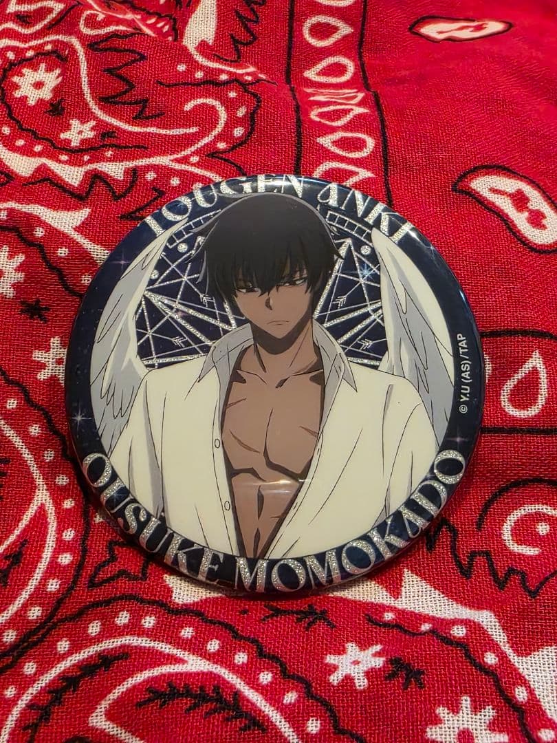 桃源暗鬼 ファボテリア 缶バッジ 天使 桃角桜介 - メルカリ