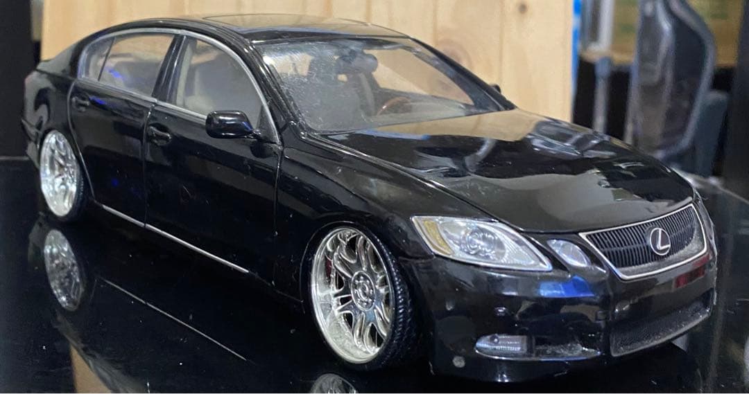 入手困難　希少　レア　レクサス　GS430 1/18 カスタム
