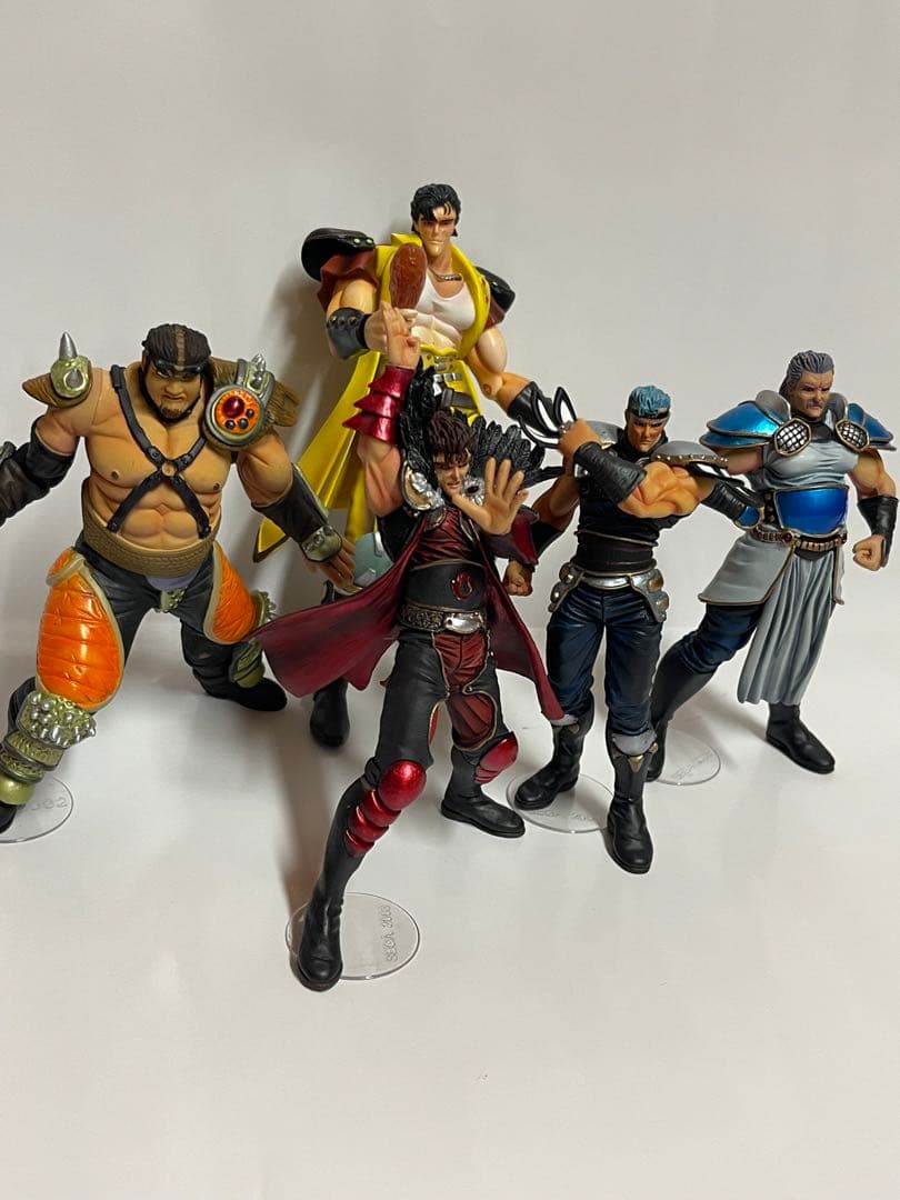 北斗の拳フィギア 南斗五車星 セット売り ジュウザ シュレン ヒューイ