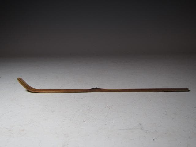 裏九代 不見斎 自作茶杓「和雪」二重箱 淡々斎追書！o552 裏