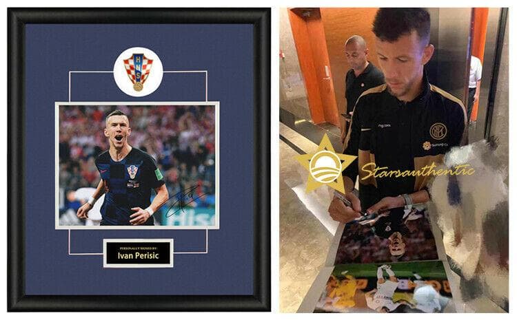 直筆サイン入り写真 イヴァン・ペリシッチ クロアチアサッカー連盟 SA鑑定済 直筆サイン入り写真 イヴァン・ペリシッチ クロアチアサッカー連盟 SA