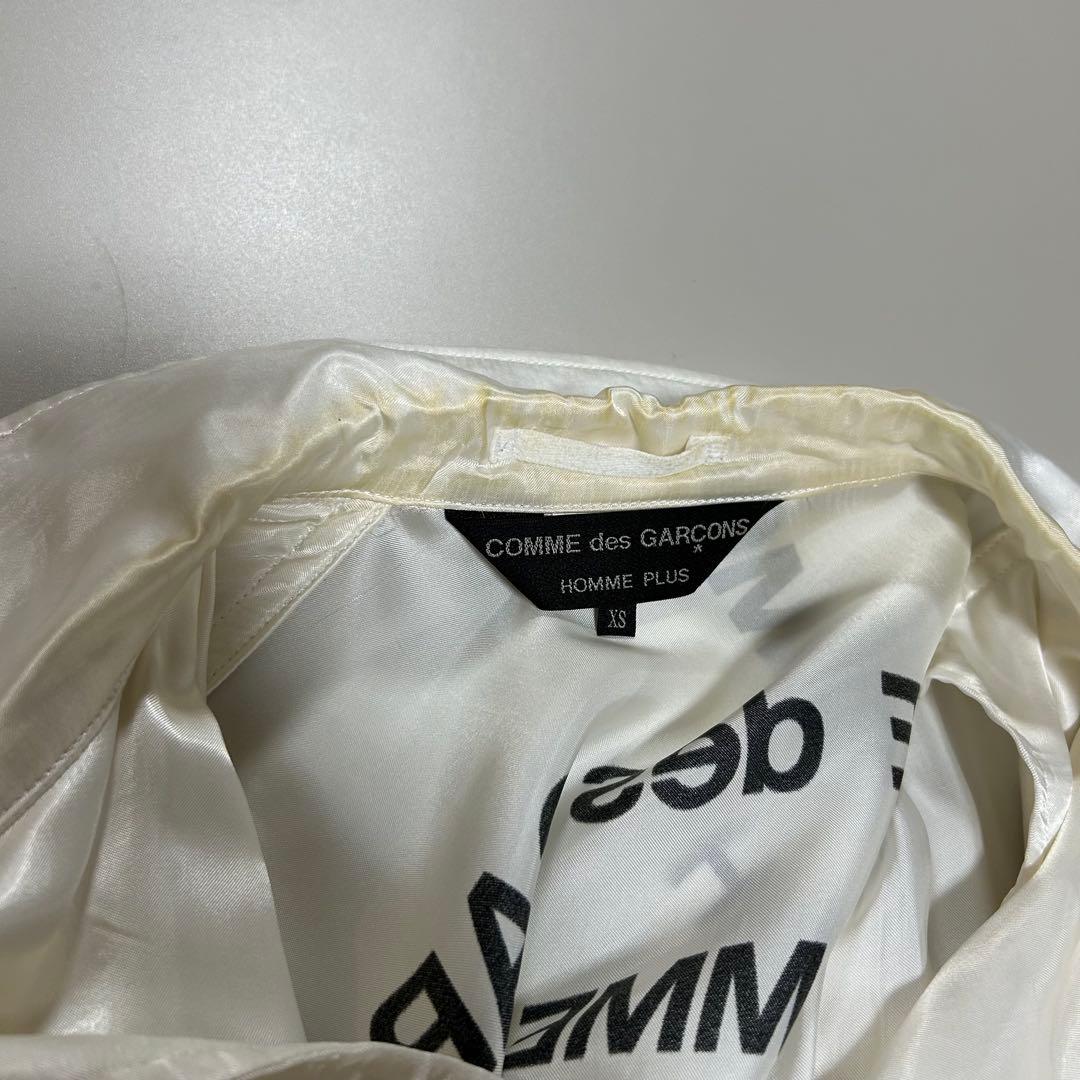 コムデギャルソン オムプリュス キュプラコーチジャケット　22SSサイズXS