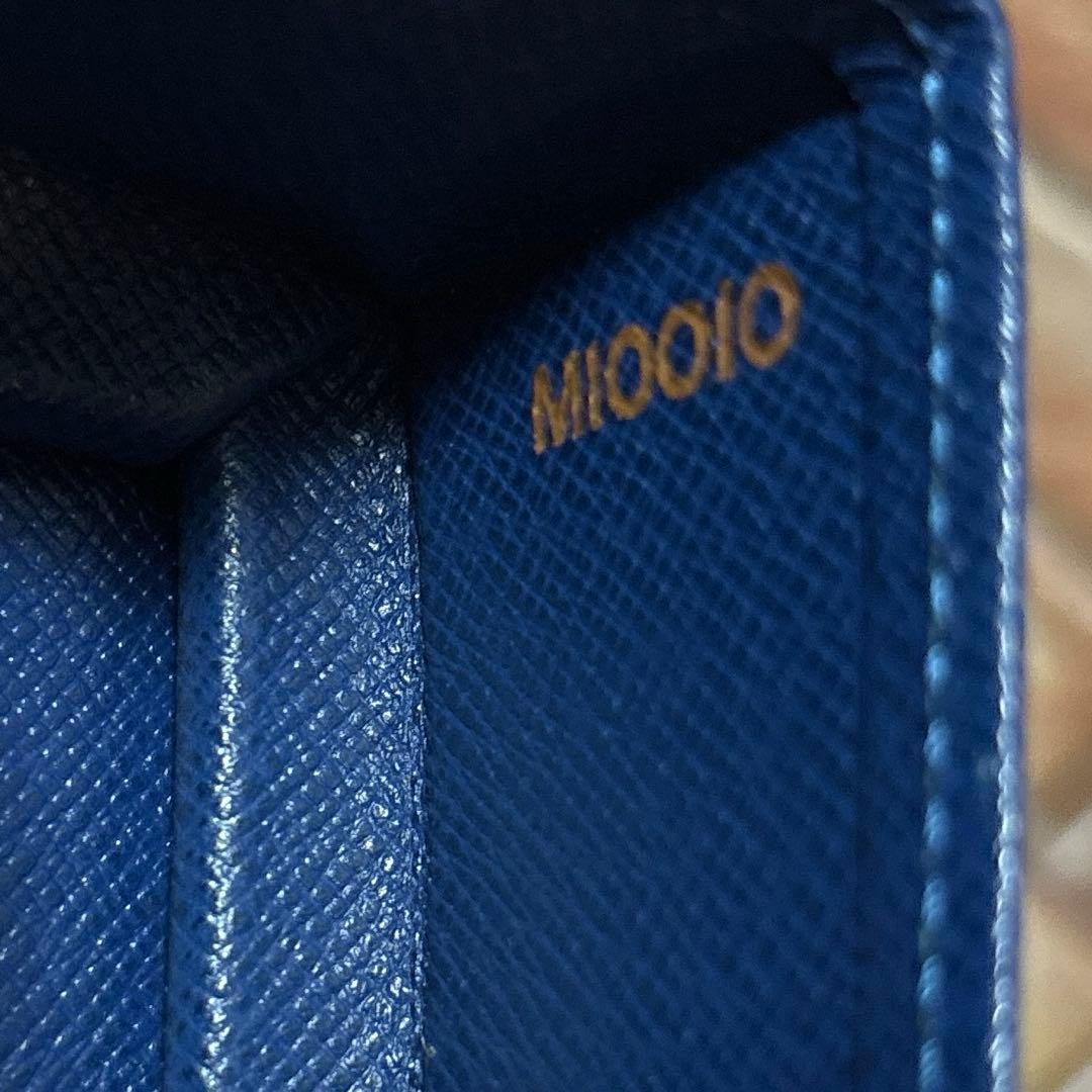 【美品】Louis Vuitton エピレザー　ケース　ネイビー