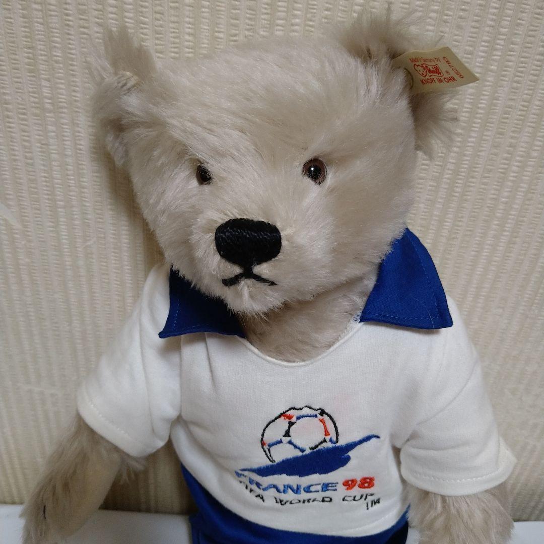 期間限値下 げシュタイフ アディダスベア・ワールドカップフランス大会ベアのセット