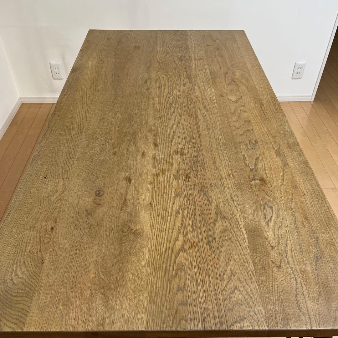 【niko and...】 ダイニングテーブル　アイアン脚