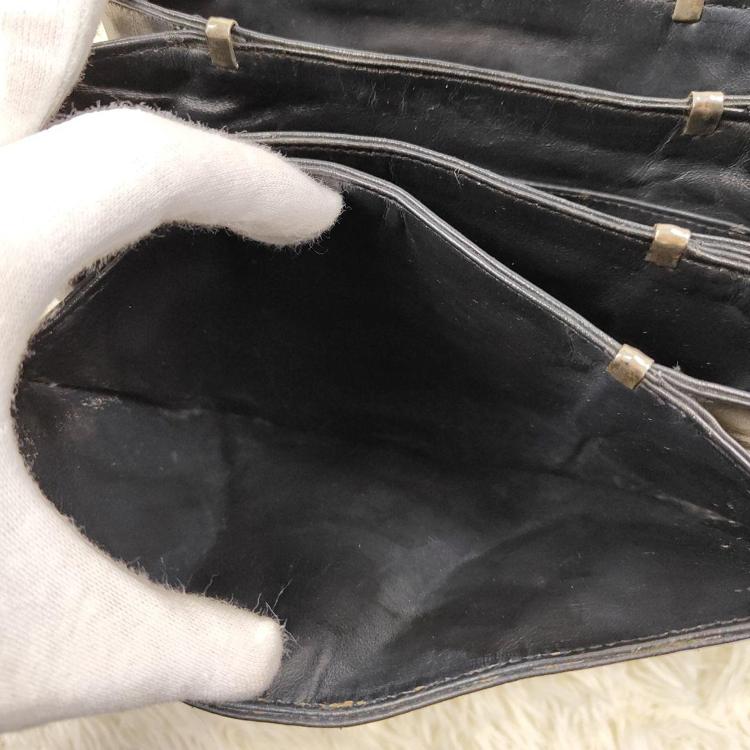 本日限定価格　セリーヌ　ハンドバッグ　ワンショルダー　Cマカダム　馬車　4室