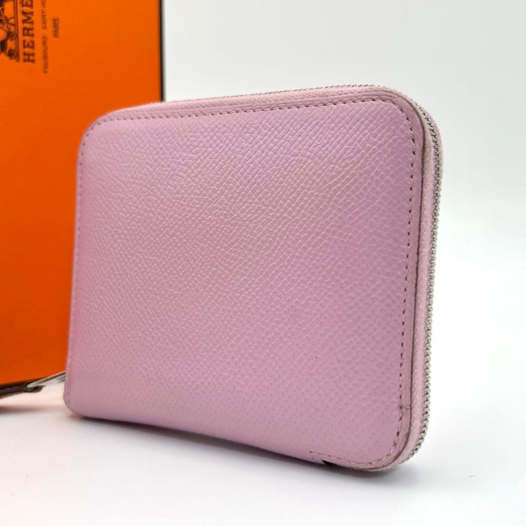 【美品】エルメス ケース アザップコンパクト エプソンピンク系 小銭入れ