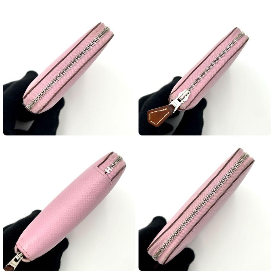 【美品】エルメス ケース アザップコンパクト エプソンピンク系 小銭入れ