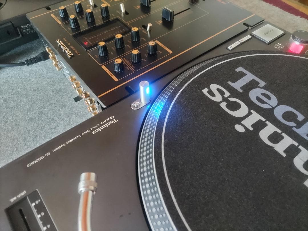 テクニクス TECHNICS SL-1200MK3×2 SH-EX1200×1