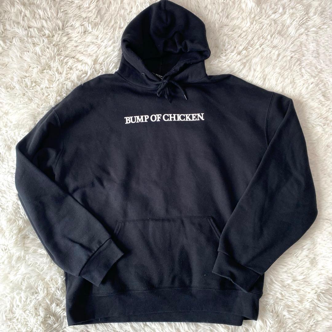 BUMP OF CHICKEN パーカー プルオーバー XL 黒 - メルカリ