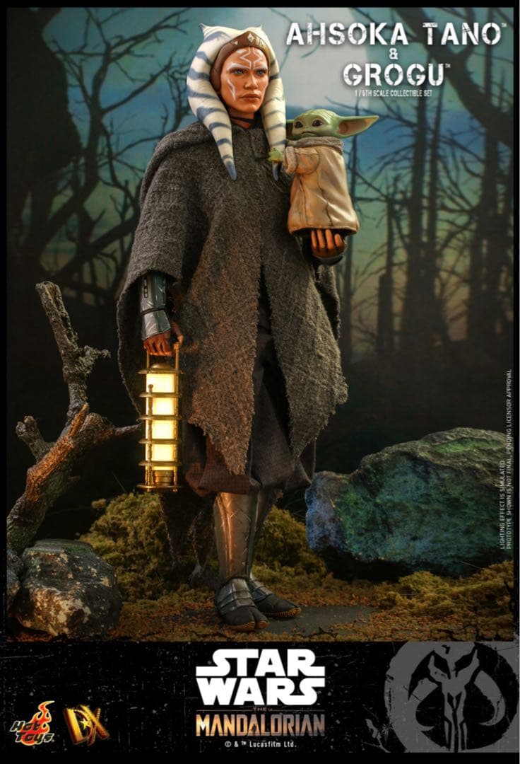 【美品】アソーカ・タノ　グローグー［ボーナスアクセサリー付］　マンダロリアン