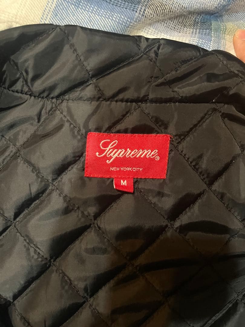 Supreme チェック柄ジャケット M