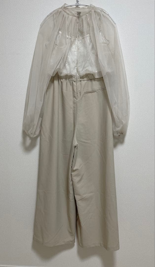 ★新品★リルアー　Lace layered rap pants dress