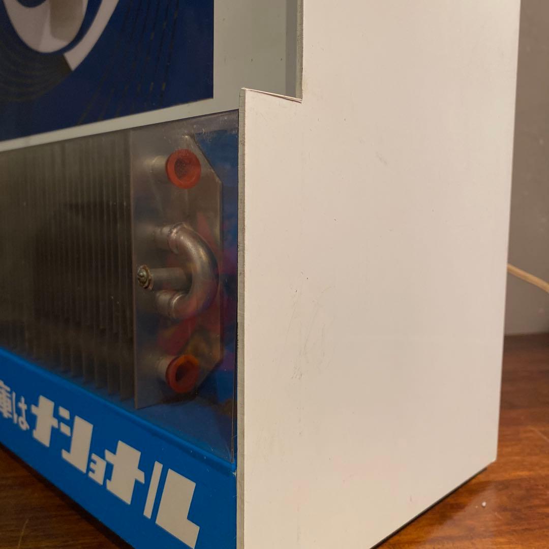 1968年 ナショナル 販促用看板 ライト アドバタイジング 昭和レトロ